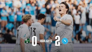 Highlights | Sassuolo - Napoli 0-2 | Serie A - 1ª giornata