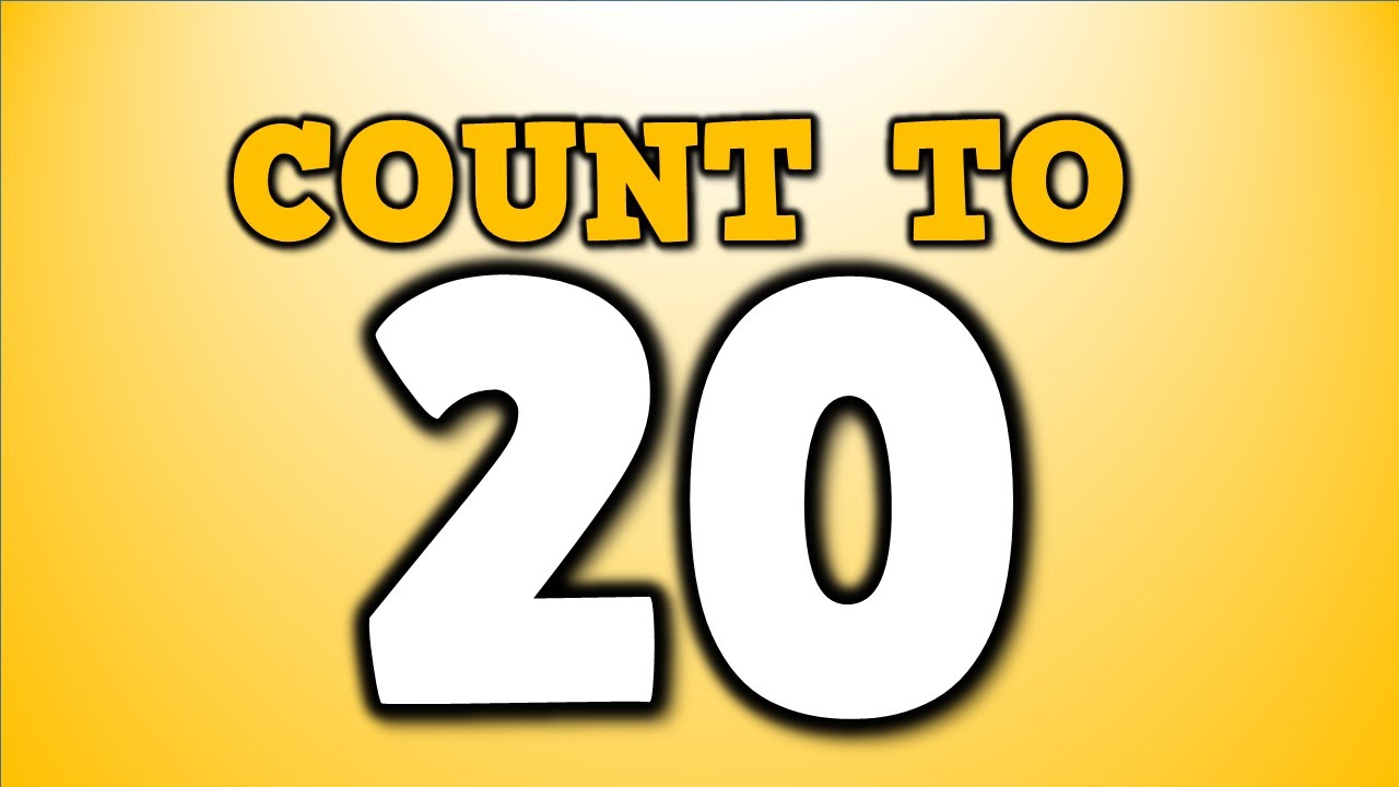 Count to 20! (counting song for kids) - YouTube