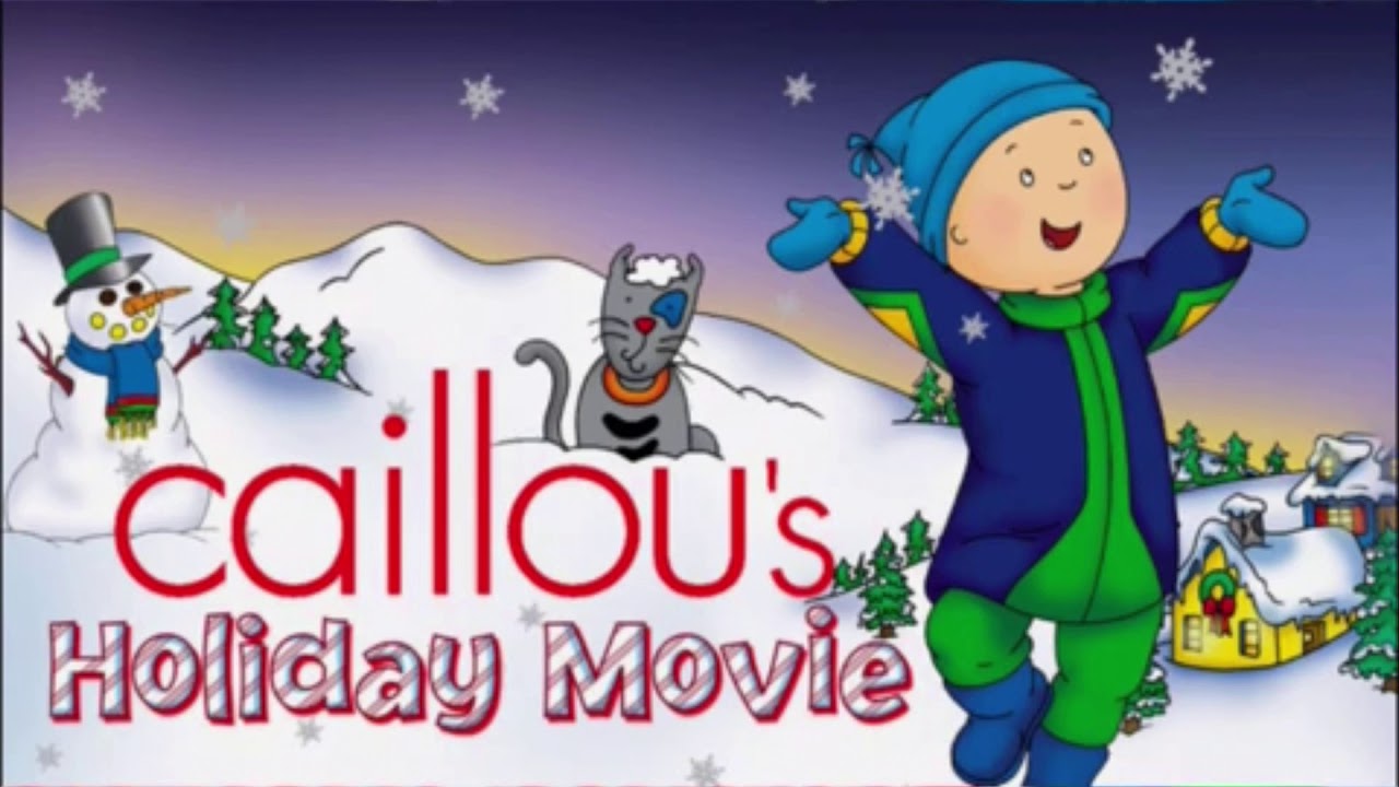 Caillou's Holiday Movie Song ( it's christmas🎄🎁 morning ) All c...