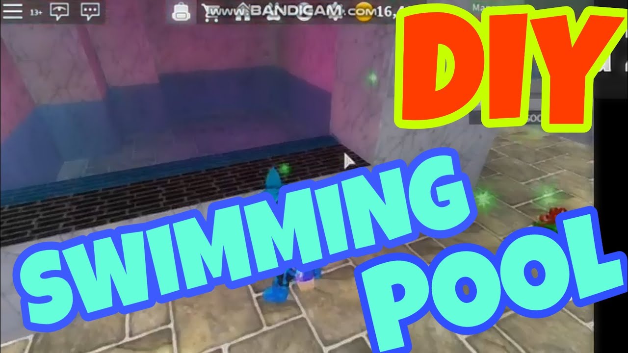 How To Diy Swimming Pool Roblox Work At A Pizza Place