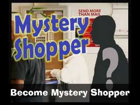 MYSTERY SHOPPER JOB mystery shopper job: