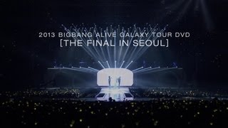 2013 BIGBANG ALIVE GALAXY TOUR DVD -THE FINAL IN SEOUL- Release spot