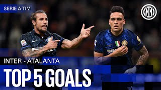 LAUTARO, MARTINS AND OSVALDO  😍? | TOP 5 vs ATALANTA⚽️?