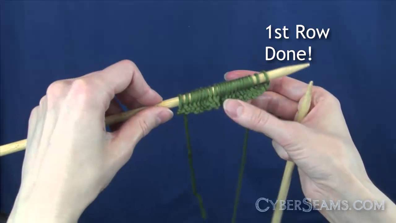 How To Knit Left Handed - The Basics - YouTube