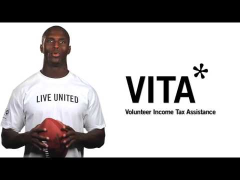 Tennessee Titan JasonMcCourty for United Way's VITA Program Tennessee Titan JasonMcCourty for United Way's VITA Program
