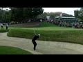 Tiger Woods hits bunker shot to within inches at World Challenge