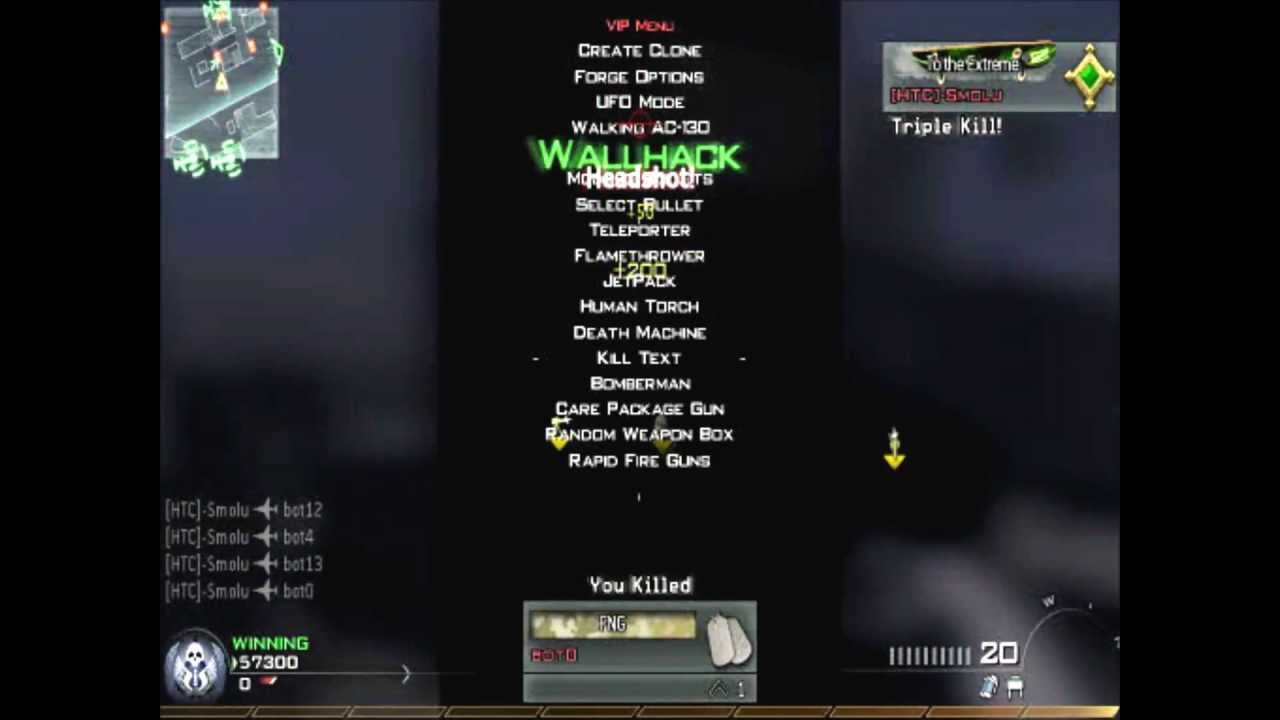 whats a good mw2 mod menu for ps3