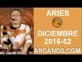 Video Horscopo Semanal ARIES  del 18 al 24 Diciembre 2016 (Semana 2016-52) (Lectura del Tarot)