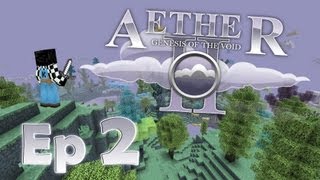 Minecraft - The Aether 2 [NL] Ep 2 (Aankomst in de Aether!)