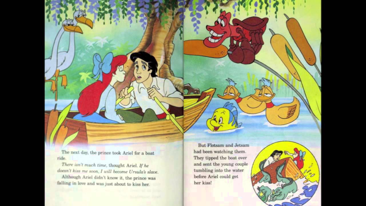 Walt Disney - The Little Mermaid - Story Book - YouTube