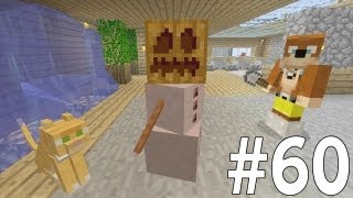 Minecraft Xbox - Sky Island Challenge - Mr. Snow Golem!! [60]