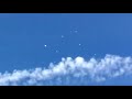 Amazing UFO activity! UFO fleet controls Chemtrails, Sept 2014