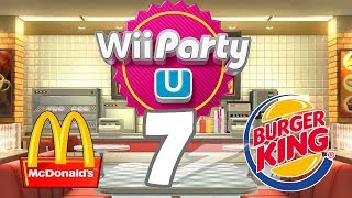 Let's Play Wii Party U Part 7: Mc Donalds Simulator 2013