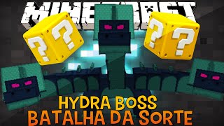 Batalha da Sorte - Hydra Boss Desafio do Lucky Block Minecraft