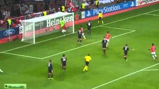 香川が先制ゴールの起点に！華麗なカウンターからゴール CL レバークーゼン戦 Shinji Kagawa Giggs Rooney Valencia Scores vs Leverkusen CL