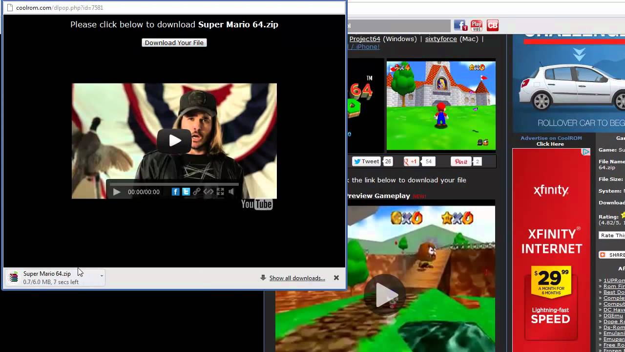 How to get a Nintendo 64 Emulator on pc - YouTube