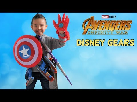 Disney Avengers Gears Infinity War Toy Hunt Superhero Fun With Ckn Toys