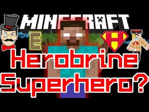 strange rumours of a new minecraft superhero minecraft herobrine .