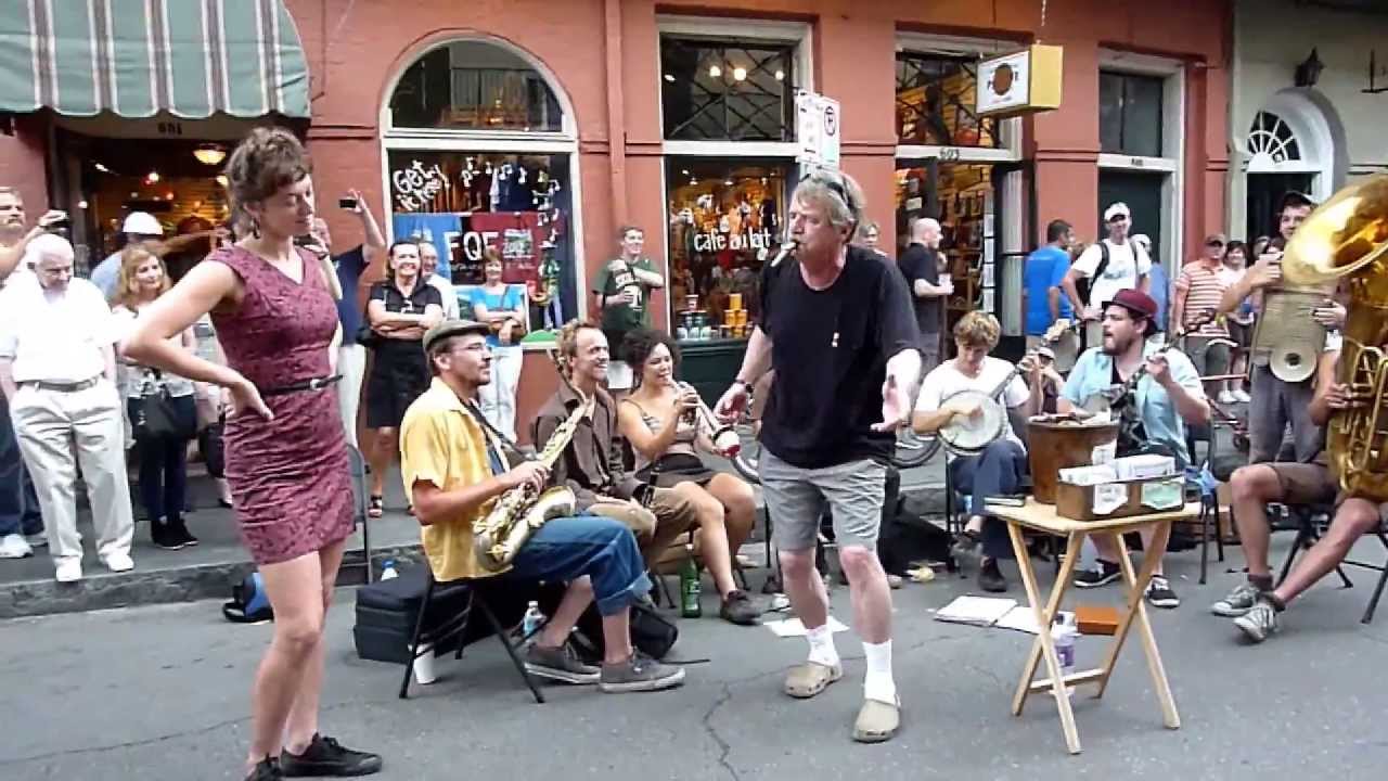 Tuba Skinny plays "Going Back Home" on Royal St. 4/16/12 MORE at