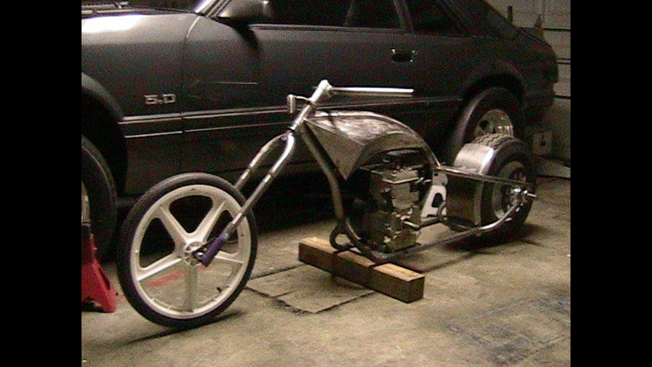 Mini Chopper Build part 3 - YouTube