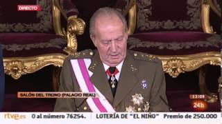 El rey en la Pascua Militar