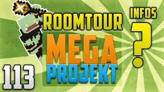 ROOMTOUR, TREFFEN, INFOS 48H LIVESTREAM! - Minecraft MEGA PROJEKT #113