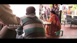 Cute Anjali welcomes Prakash Raj - Making of SVSC