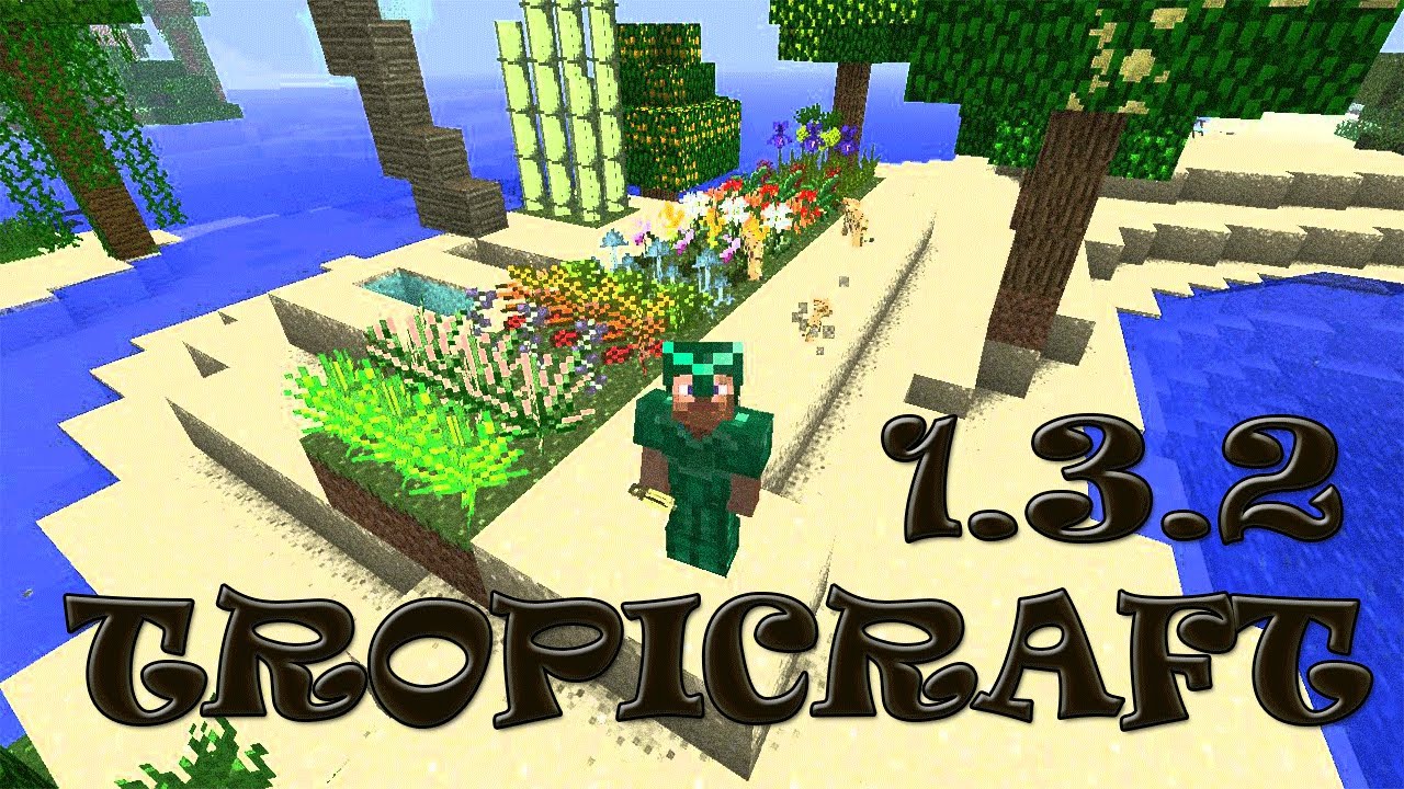 Tropicraft Mod | Review + instalación | Minecraft 1.3.2 Español HD ...