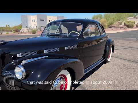video 1940 LaSalle Series 52 Special Coupe