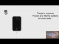 How To: Enter Dfu Mode On An Iphone/ipod Touch - Youtube