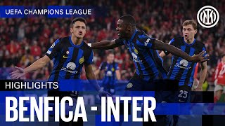 BENFICA 3-3 INTER | HIGHLIGHTS | UEFA CHAMPIONS LEAGUE 23/24 ⚽⚫🔵?