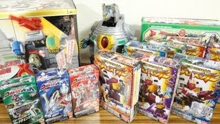 【大量買い】食玩プレズオー&キョウリュウジン ウルトラアーカイブ ギンガスパーク ガンパッド ジャンナイン ウルトラマンギンガ プレズオン