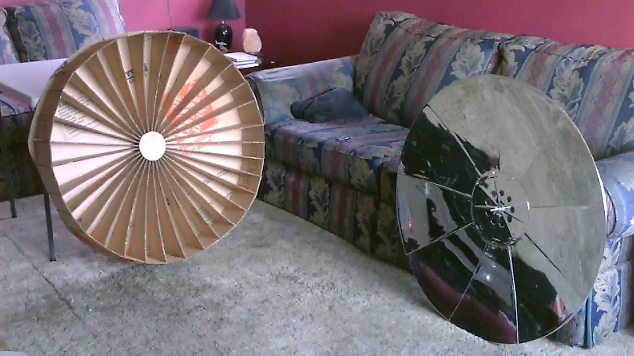  Solar Cooker! - (simple 'detailed' instructions) - DIY solar death ray