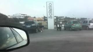 Tempesta dal mare a Torre Suda