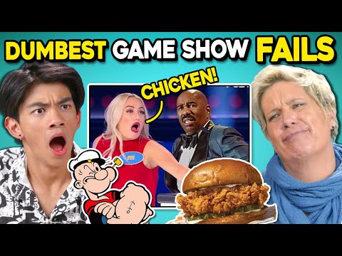 Generations React To Dumbest Game Show Answers (Family Feud Popeye’s Chicken, Wheel Of Fortune)
