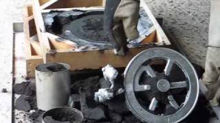 Metal Casting at Home Part 14 Another Flywheel Casting