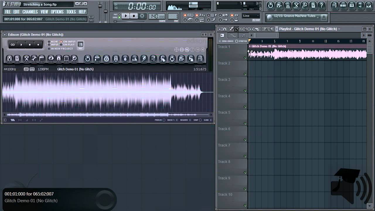 fl studio stretch without changing pitch