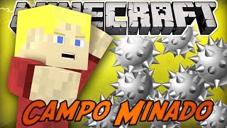 CAMPO MINADO NO MINECRAFT ! (NOVO)