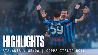 POKER NERAZZURRO ???????? | Atalanta-Genoa 4-0 | Highlights RO16 #CoppaItaliaFrecciarossa 2025/26
