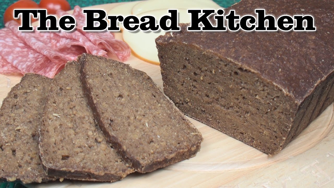 German Pumpernickel Recipe in The Bread Kitchen YouTube