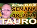 Video Horóscopo Semanal TAURO  del 21 al 27 Noviembre 2021 (Semana 2021-48) (Lectura del Tarot)
