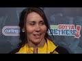 Draw 13 Media Scrum - 2013 Scotties Tournament of Hearts