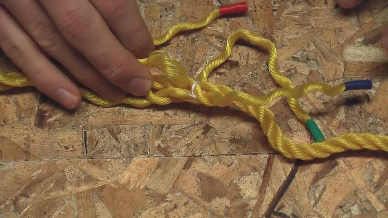 Splicing Two Ropes Together HD YouTube