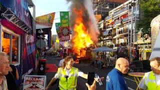 Brand attractie Tilburgse Kermis