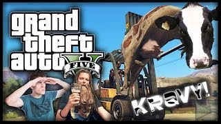 Grand theft auto 5 - VRAŽDÍME KRAVY! w/GoGo & Selassie