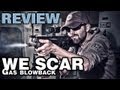 WE SCAR-L MK16 GAS BLOWBACK RIFLE - airsoft gun review and range test
