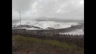 Amazing waves at Roonagh Pier Mayo