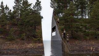 Un artista vuole tagliare a metà un'isola per farne un monumento