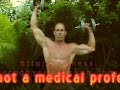 Home shoulder workout: dumbbell press exercise