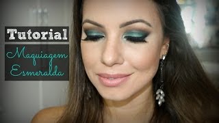 Maquiagem Verde Esmeralda | Tutorial